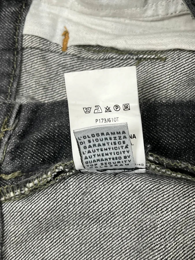 AW2004 Dolce & Gabbana Grey Cargo Denim Jeans OhaTJhN 12