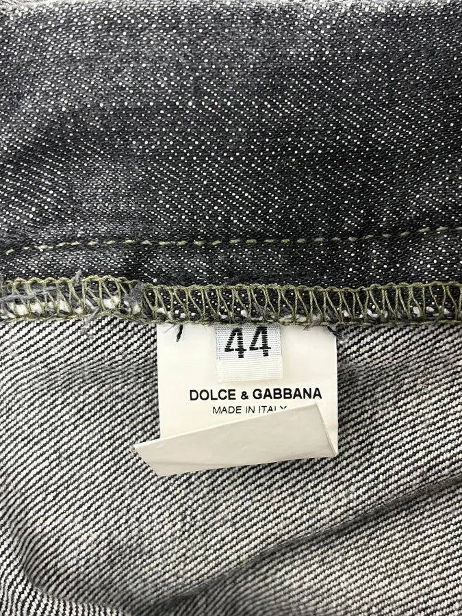 AW2004 Dolce & Gabbana Grey Cargo Denim Jeans OhaTJhN 11