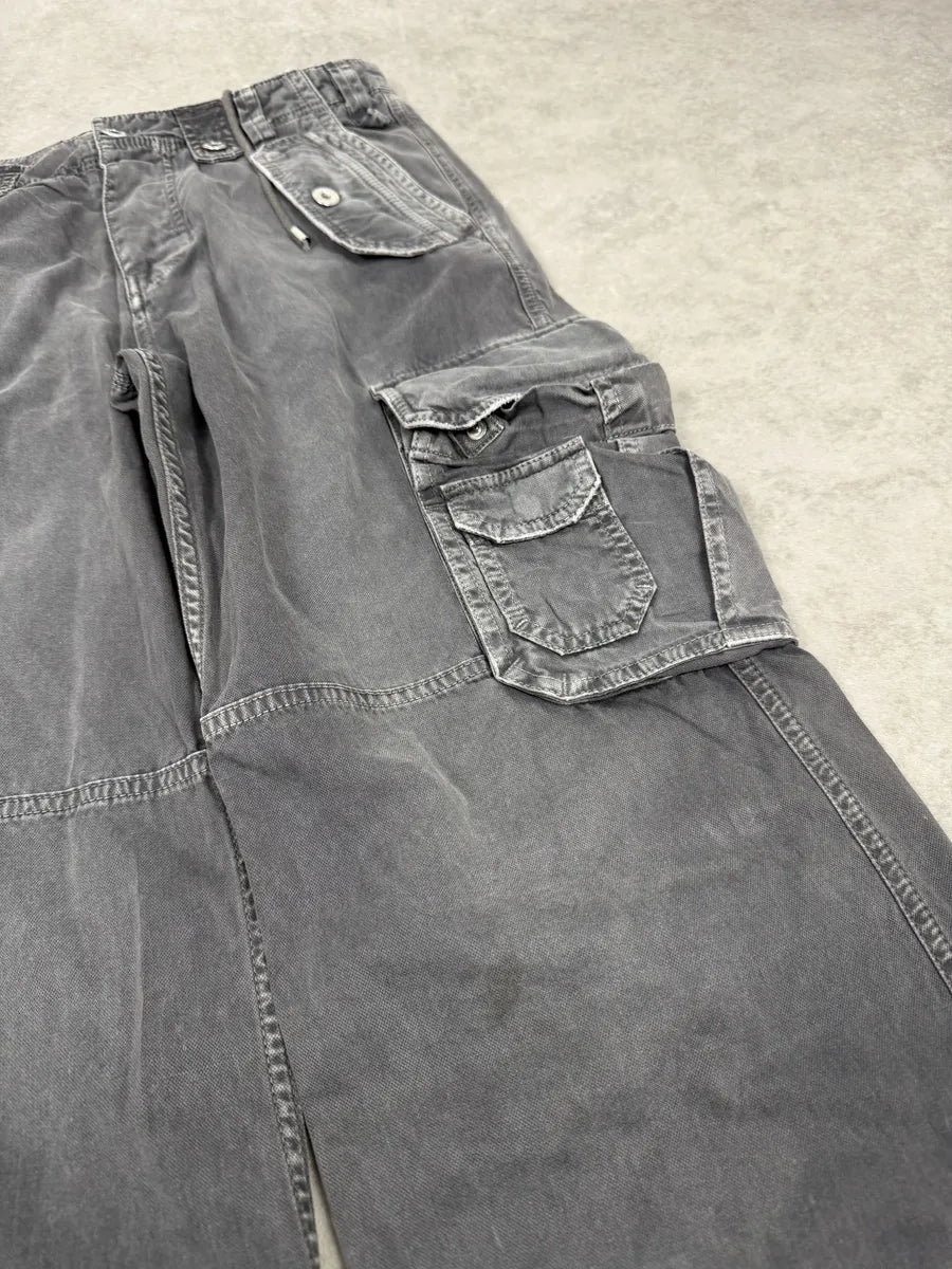 AW2004 Dolce & Gabbana Grey Cargo Pants BNDkZnE 6