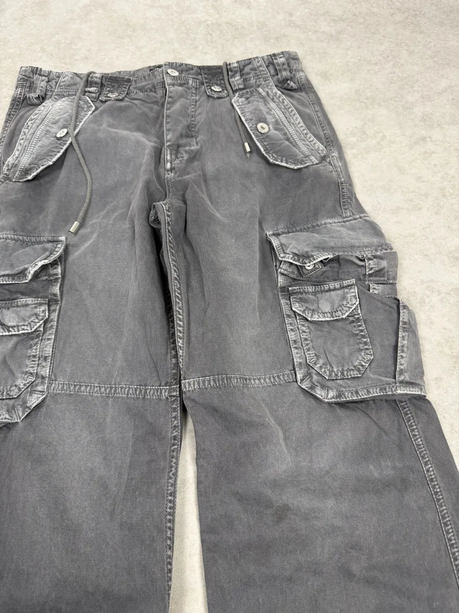 AW2004 Dolce & Gabbana Grey Cargo Pants BNDkZnE 8