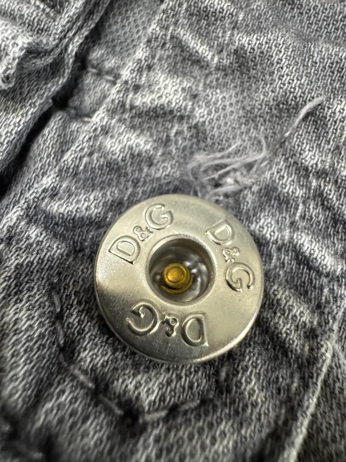 AW2004 Dolce & Gabbana Grey Multi Pockets Cargo Pants (M) 7