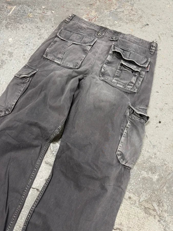 AW2004 Dolce & Gabbana Grey Multi Pockets Cargo Pants (M) 8