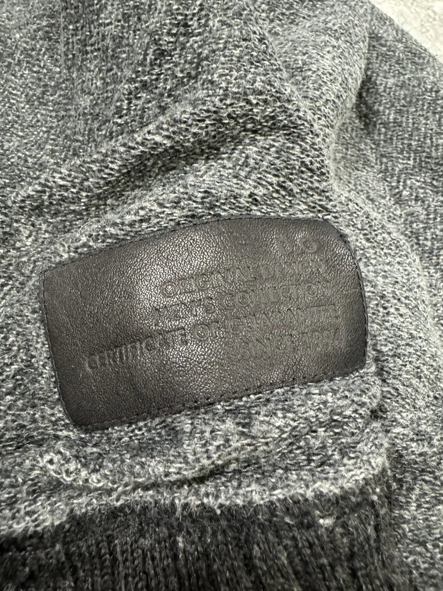 AW2004 Dolce & Gabbana Grey Zip-up Wool Hoodie ctiQHhf 9