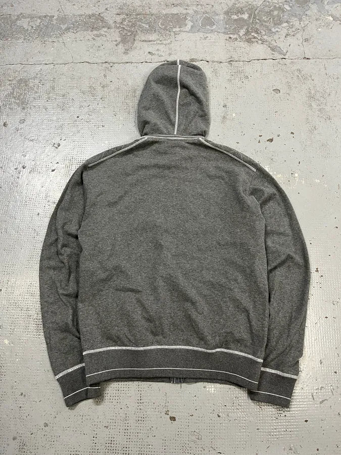 AW2004 Dolce & Gabbana Gym Grey Zip-Up Sweater rrdJeOn 5