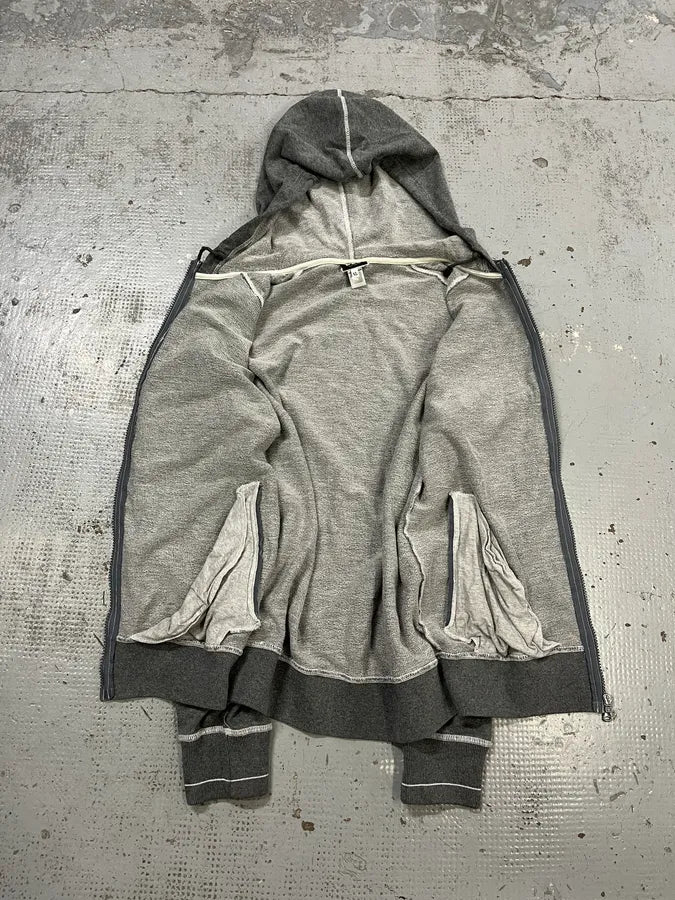 AW2004 Dolce & Gabbana Gym Grey Zip-Up Sweater rrdJeOn 6