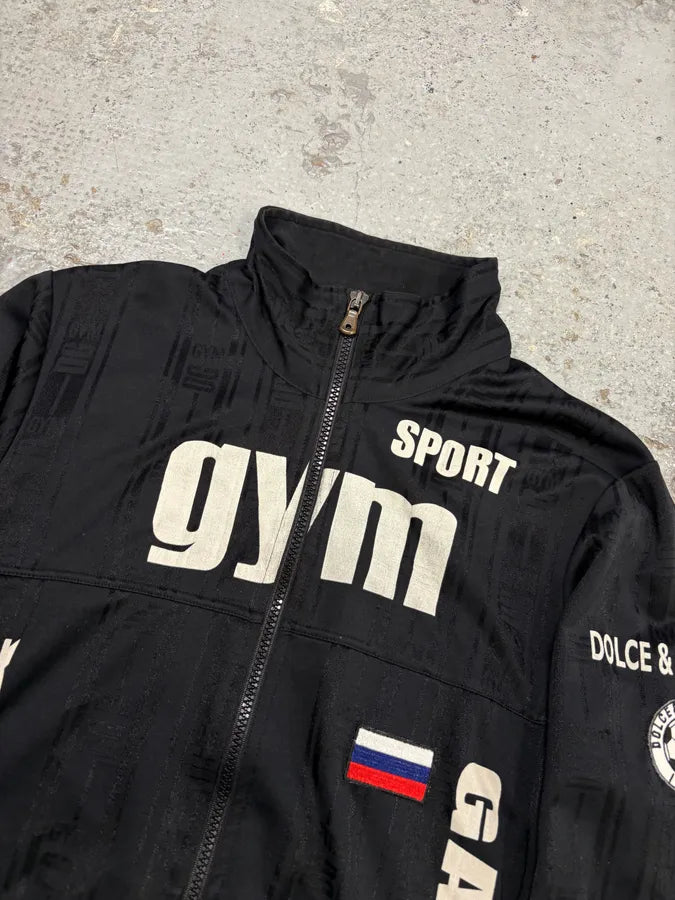 AW2004 Dolce & Gabbana Gym Sport Zip-up Sweater FHikDBR 3