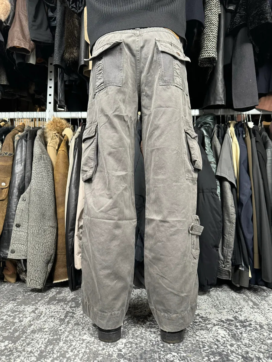 SS2003 Dolce & Gabbana Grey Cargo Pants fnzqOhn 3