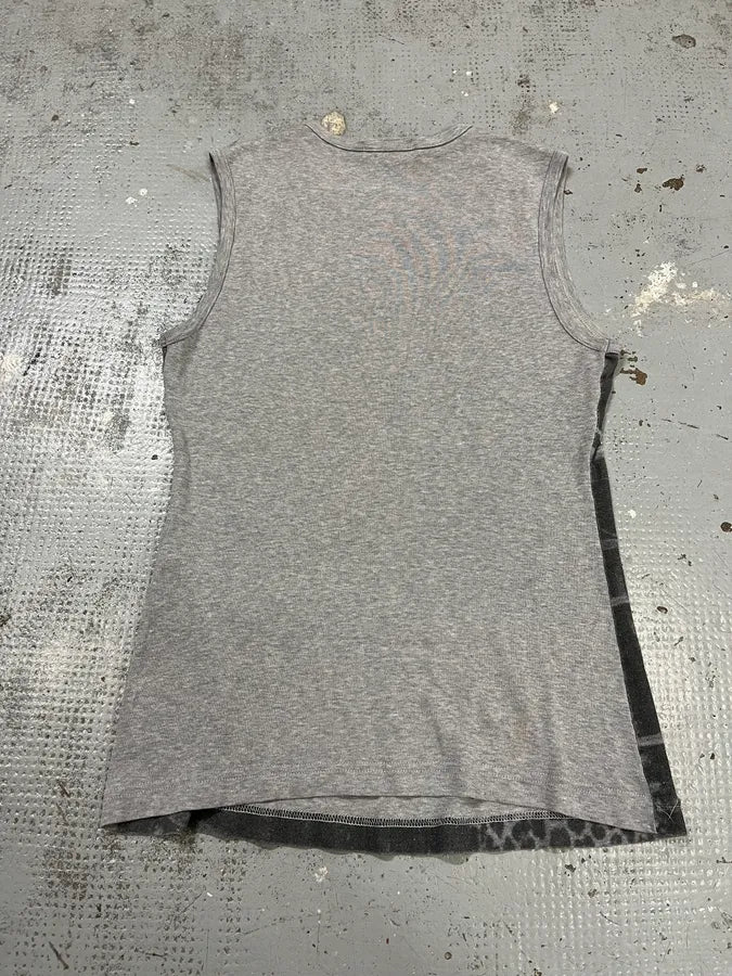 AW2004 Dolce & Gabbana Leopard Grey Tank Top fbPjDjl 5