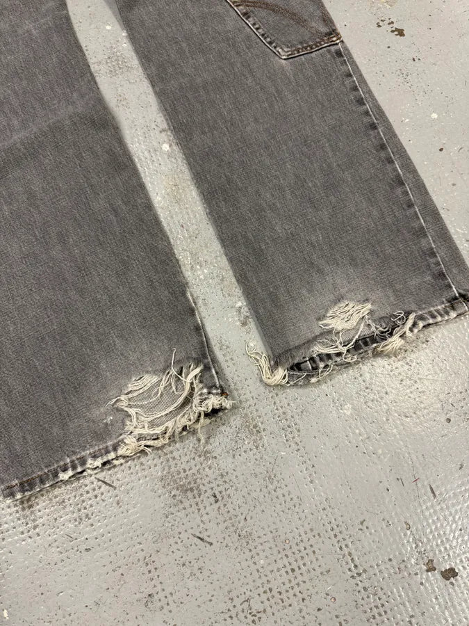 AW2004 Dolce & Gabbana Multi Pockets Cargo Grey Denim Jeans wugPKrL 7