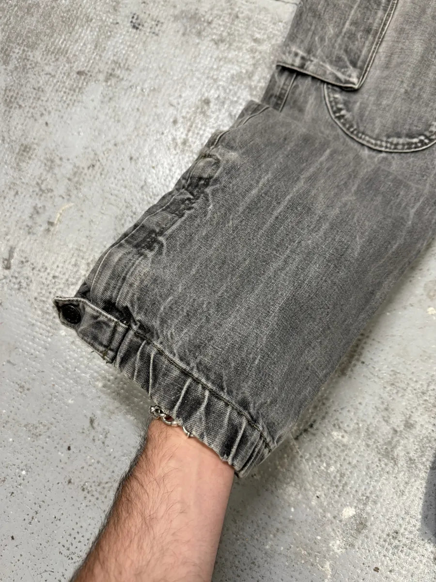 AW2004 Dolce & Gabbana Multi Pockets Grey Cargo Jeans iQYHzvY 8