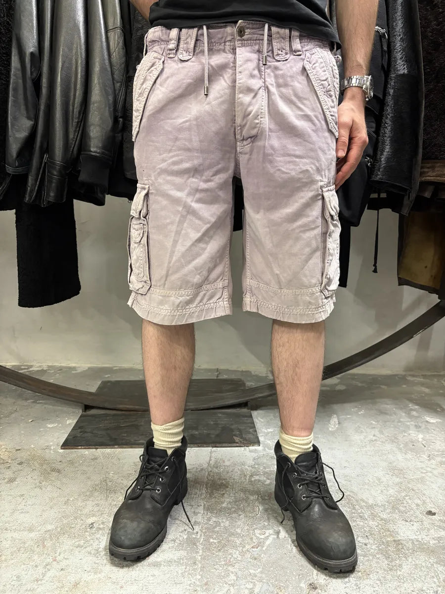 AW2004 Dolce & Gabbana Multi Pockets Lila Cargo Shorts (L/XL) GUxqCzk 1