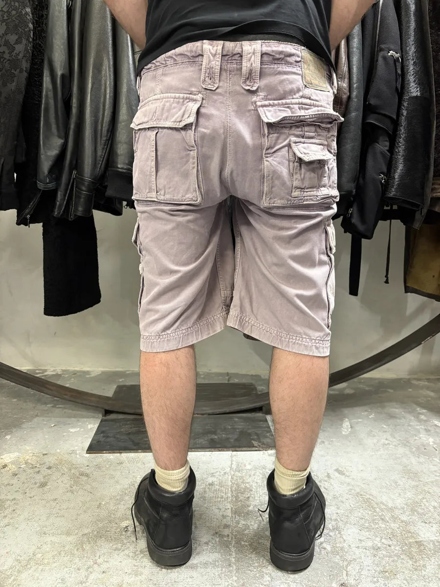 AW2004 Dolce & Gabbana Multi Pockets Lila Cargo Shorts (L/XL) GUxqCzk 2