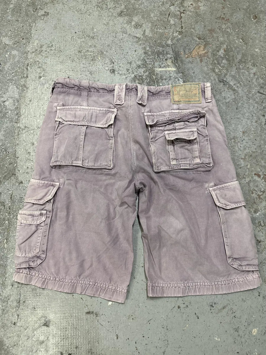 AW2004 Dolce & Gabbana Multi Pockets Lila Cargo Shorts (L/XL) GUxqCzk 3