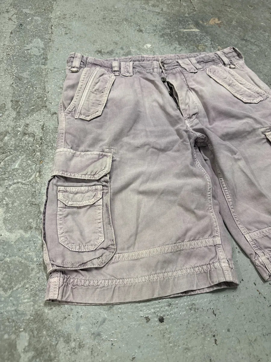 AW2004 Dolce & Gabbana Multi Pockets Lila Cargo Shorts (L/XL) GUxqCzk 6