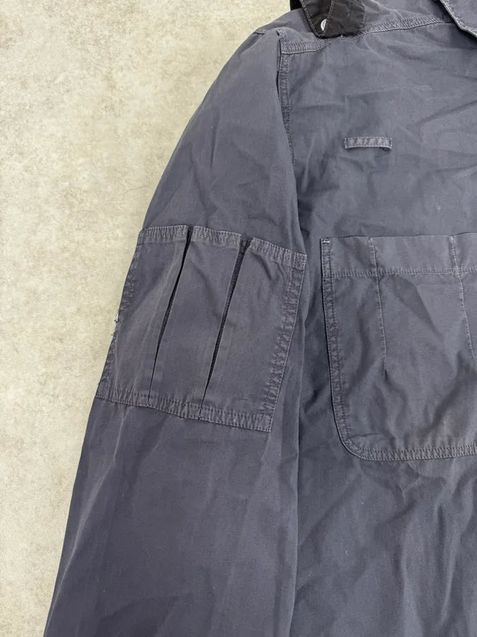 AW2004 Dolce & Gabbana Parachute Blue Cargo Bondage Shirt MNnzjpB 9