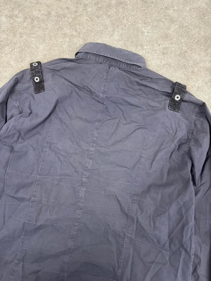 AW2004 Dolce & Gabbana Parachute Blue Cargo Bondage Shirt MNnzjpB 6