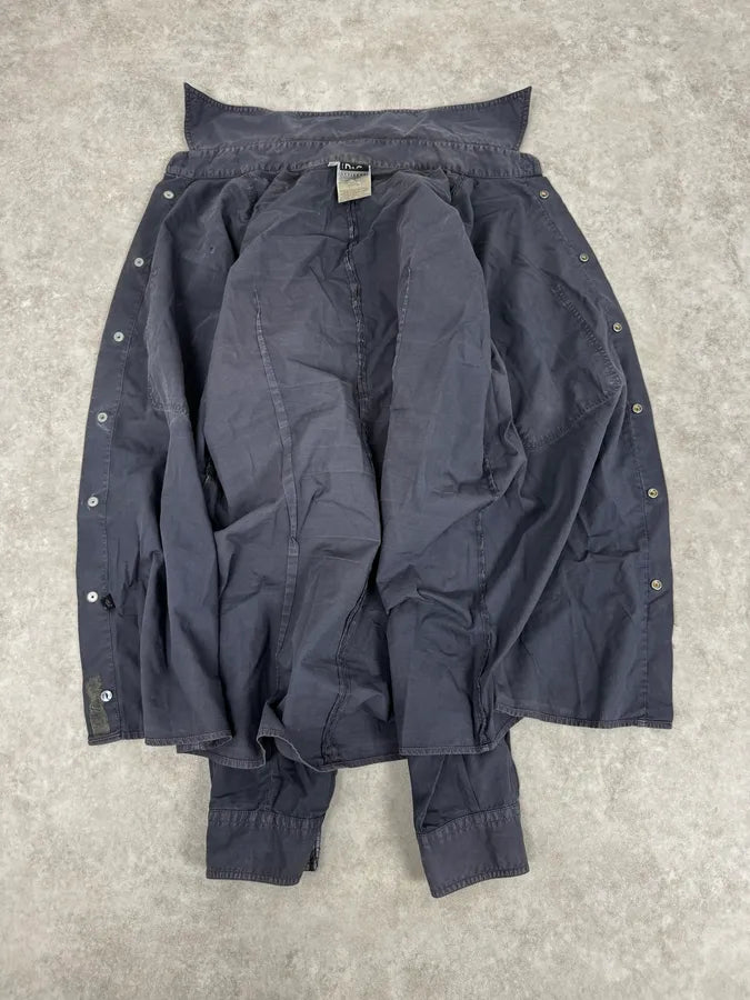 AW2004 Dolce & Gabbana Parachute Blue Cargo Bondage Shirt MNnzjpB 7