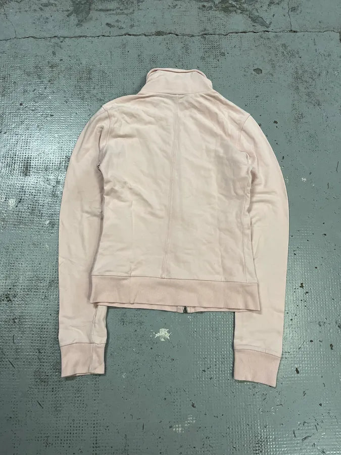AW2004 Dolce & Gabbana Propaganda Logo Pink Zip-Up Sweater eOPAXpv 7