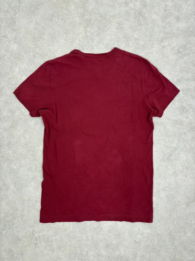 AW2004 Dolce & Gabbana Red White Tiger T-Shirt psoeOtu 6