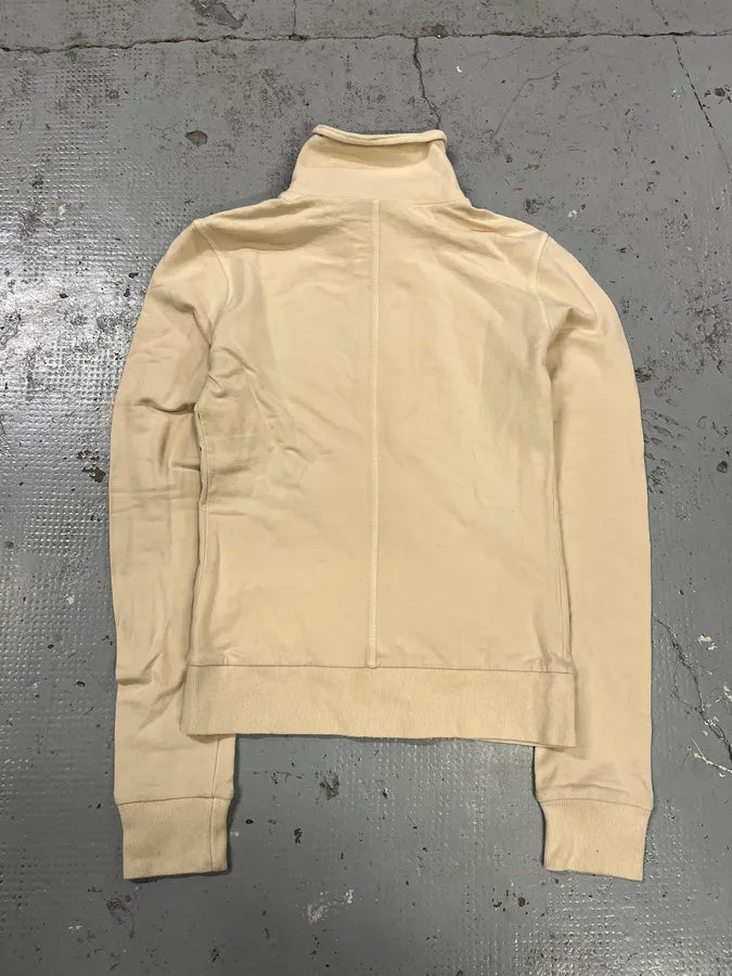 AW2004 Dolce & Gabbana Rider Poem Beige Zip-Up Sweater GbCIOeg 5