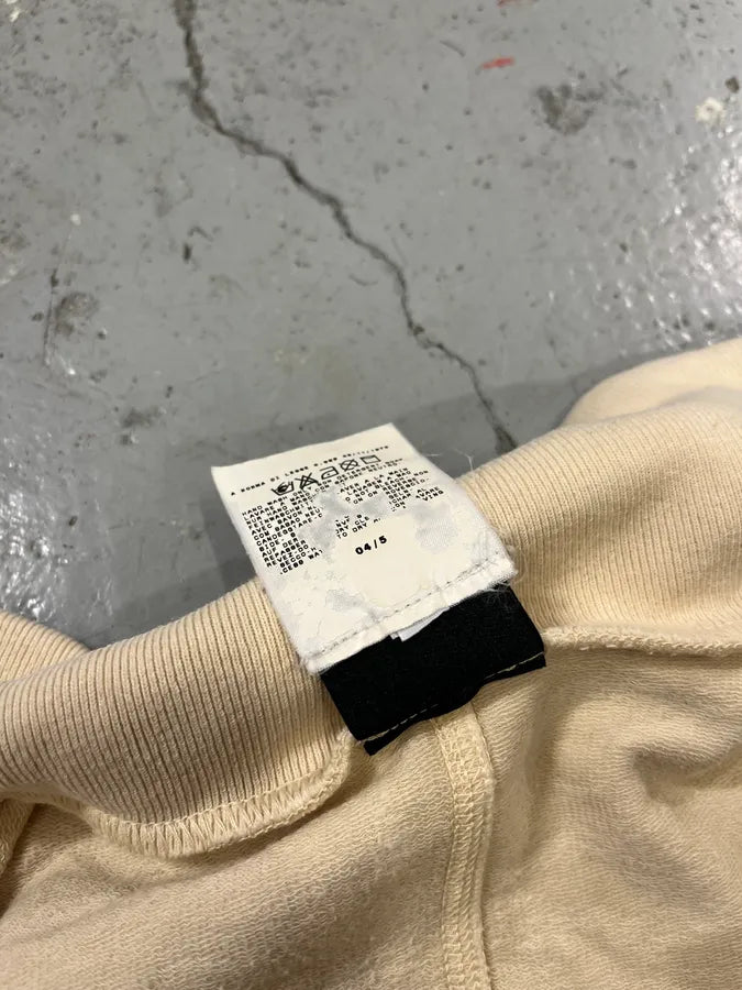 AW2004 Dolce & Gabbana Rider Poem Beige Zip-Up Sweater GbCIOeg 8