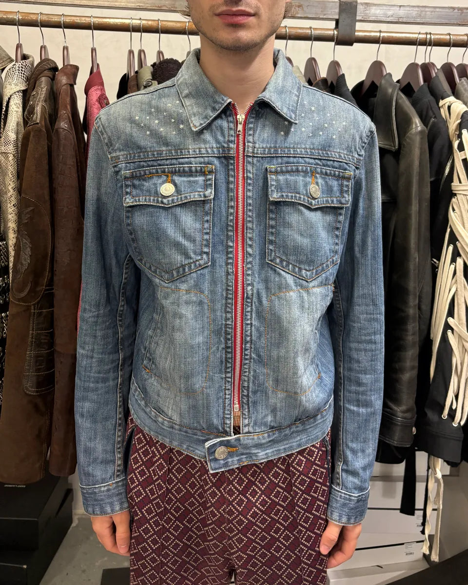 AW2004 Dsquared2 Twin Moutain Range Denim Jacket tevRdTh 3
