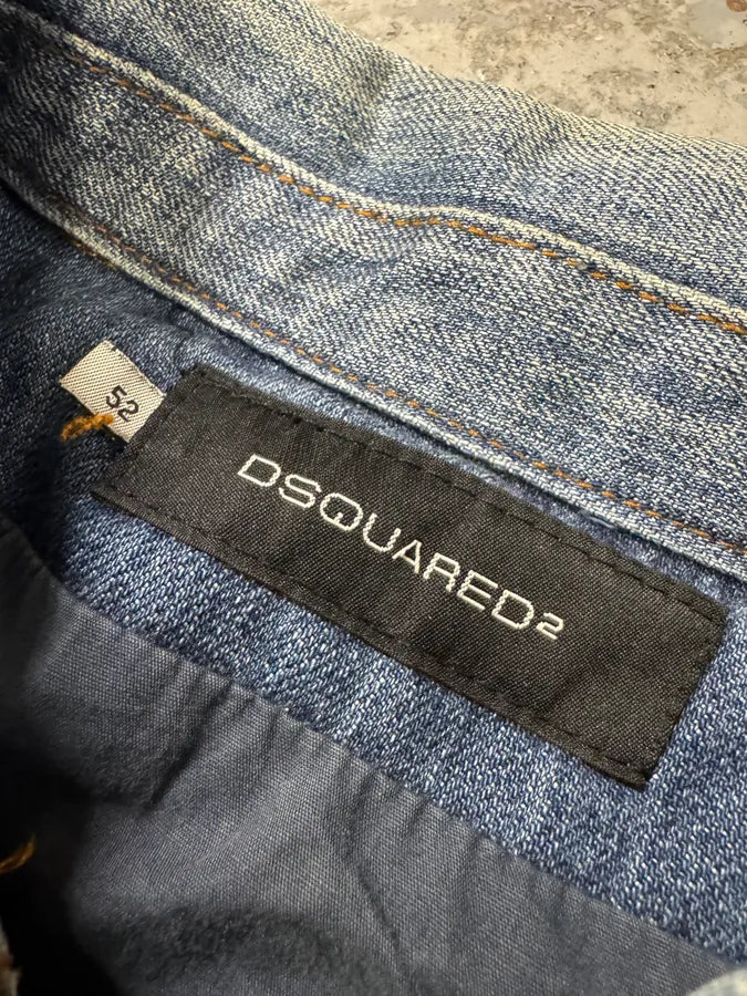 AW2004 Dsquared2 Twin Moutain Range Denim Jacket tevRdTh 6