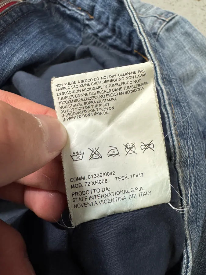 AW2004 Dsquared2 Twin Moutain Range Denim Jacket tevRdTh 7