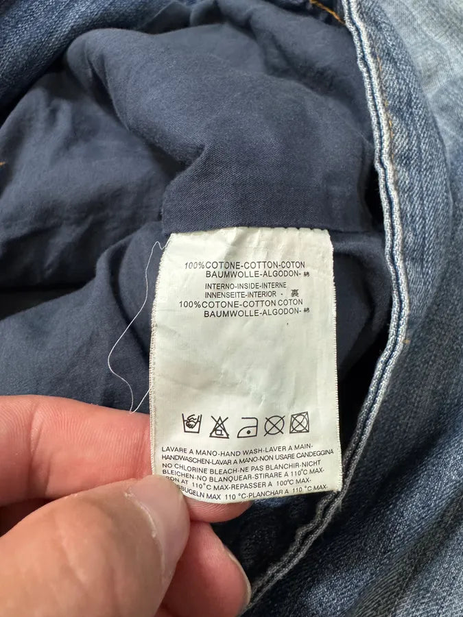 AW2004 Dsquared2 Twin Moutain Range Denim Jacket tevRdTh 8