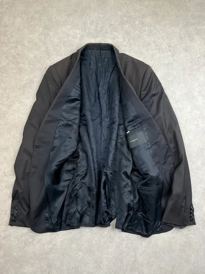 AW2004 Givenchy Black Blazer Jacket dkluQgK 4