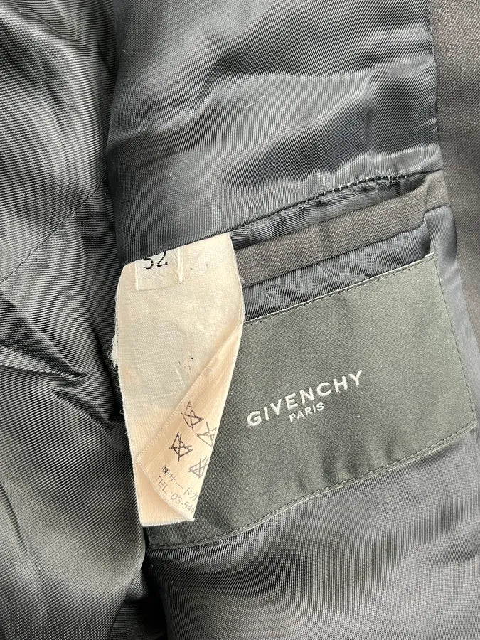 AW2004 Givenchy Black Blazer Jacket dkluQgK 9