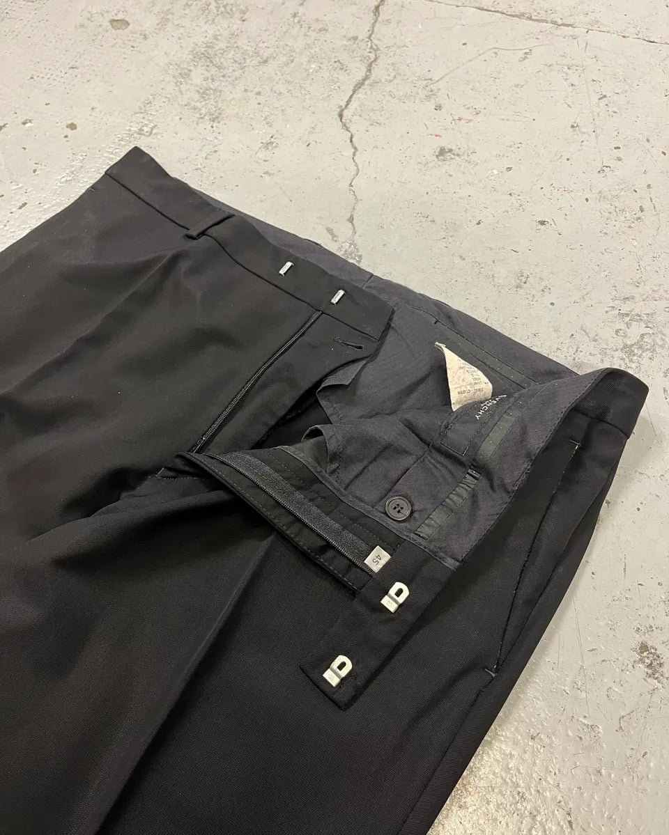 AW2004 Givenchy Black Classy Tailored Pants SarMyHK 6