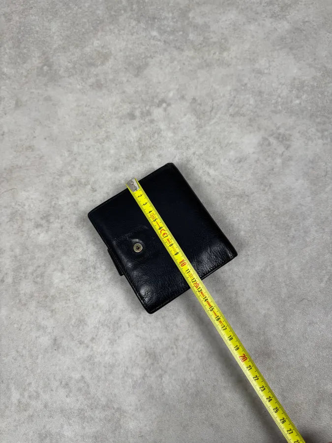 AW2004 Gucci Bamboo Black Leather Wallet XlRjQHV 7