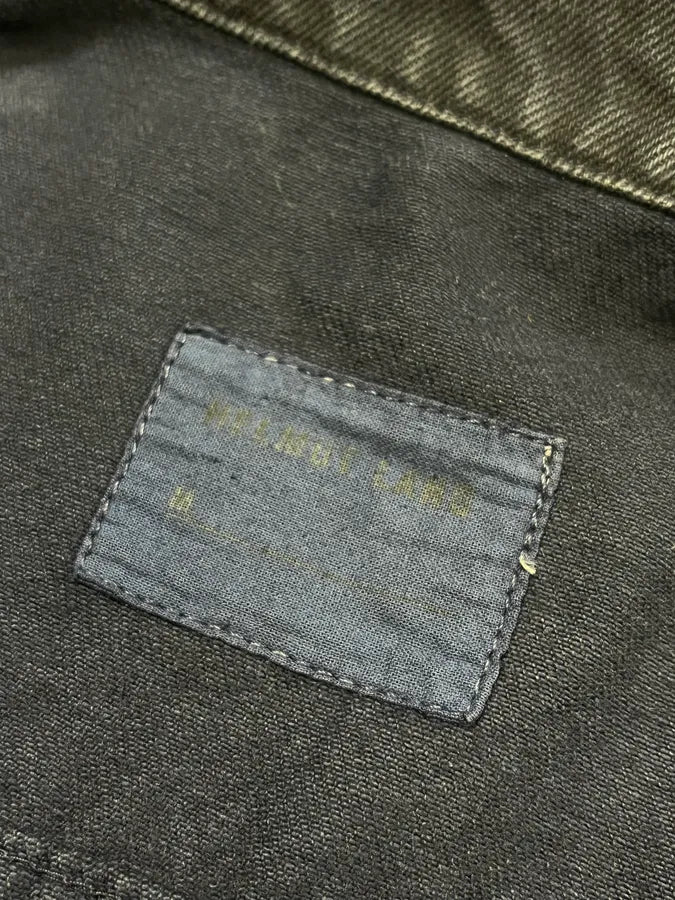 AW2004 Helmut Lang Black Light Trucker Jacket AEueoaj 10