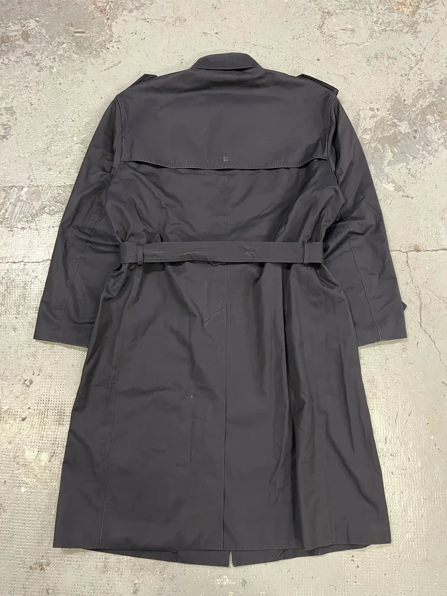 AW2004 Louis Vuitton Navy Belted Trench Jacket by Marc Jacobs TMTSUAW 3