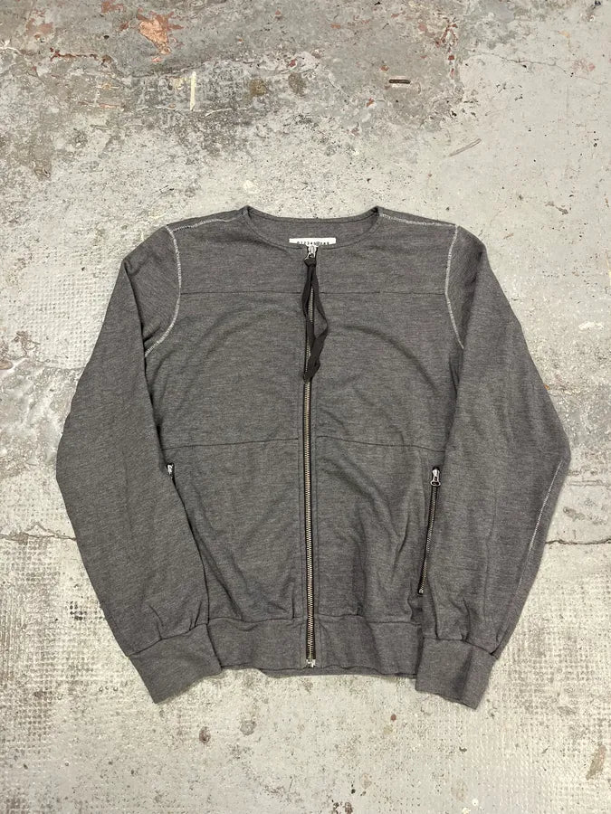 AW2004 Maison Martin Margiela Grey Zip-up Sweater wfowIdM 2