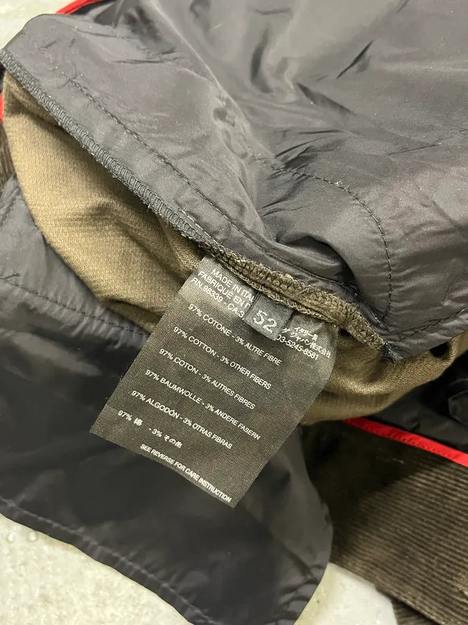 AW2004 Prada Cozy Brown Corduroy Pants GhDneao 11