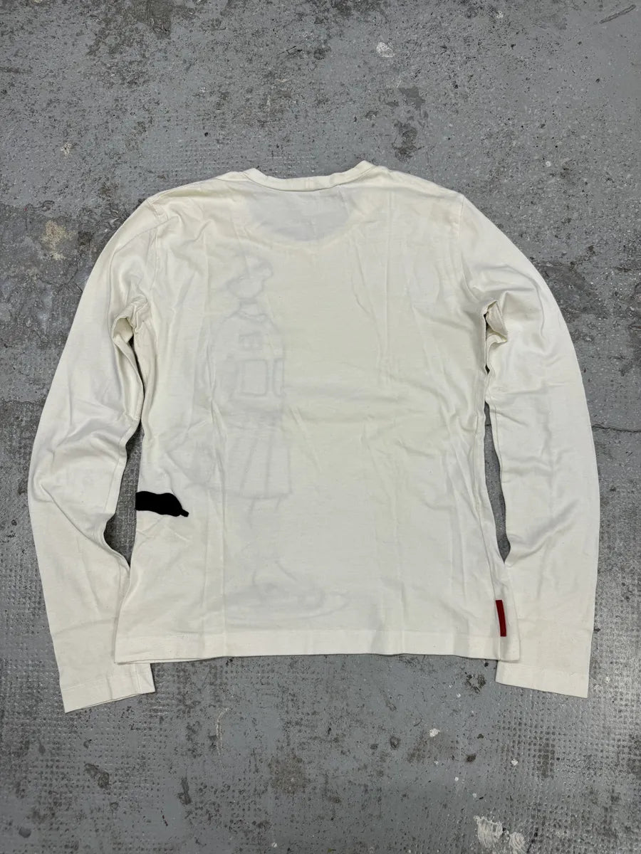 AW2004 Prada Linea Rossa Women White Longsleeves AZHymiv 1