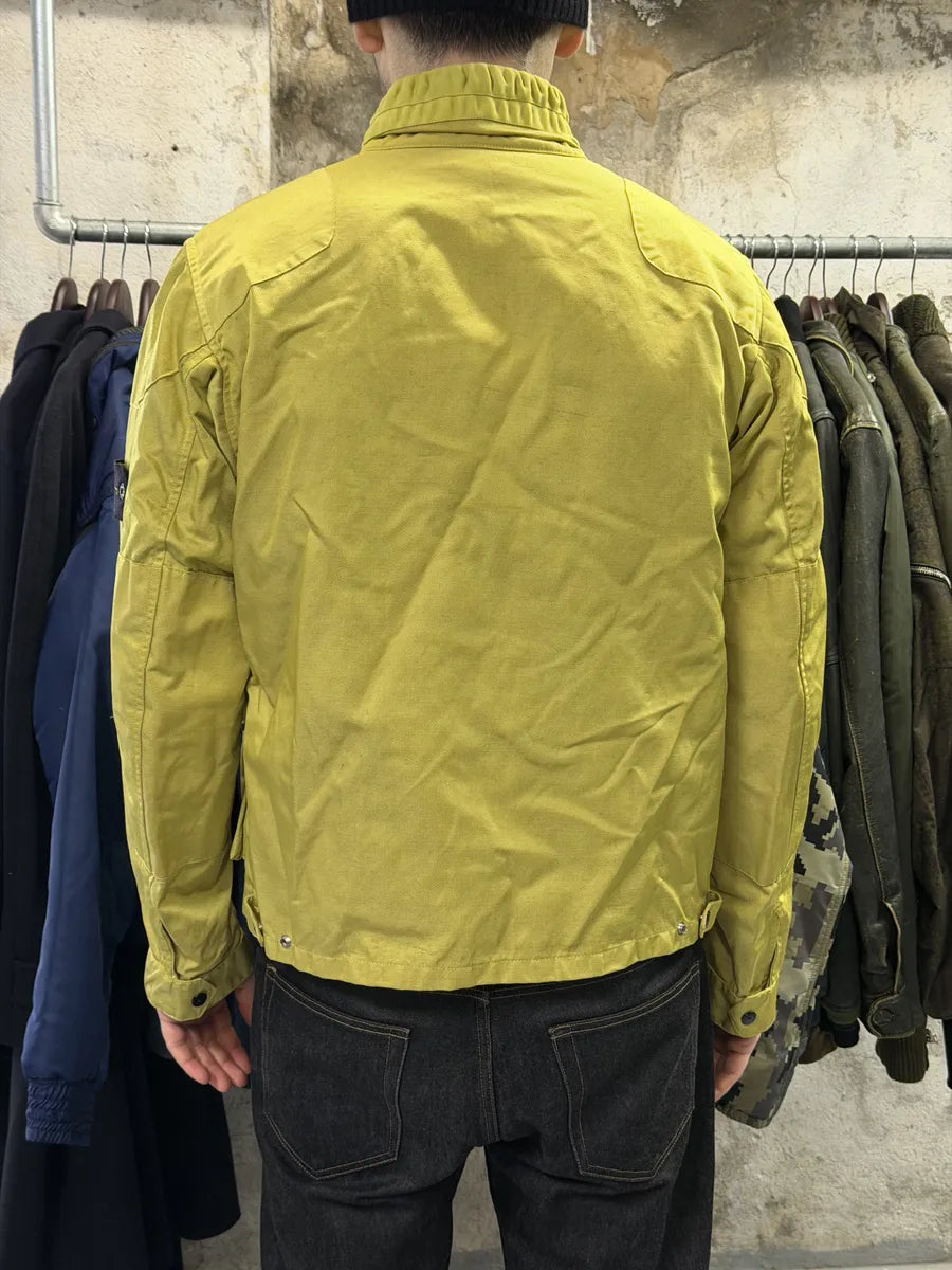 AW2004 Stone Island Yellow Lino Flax Jacket AEdKQgK 3
