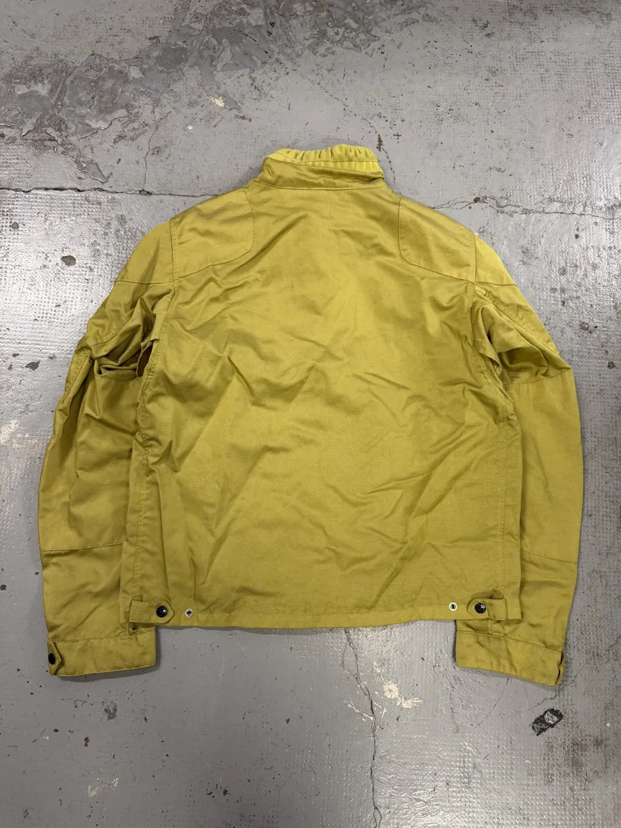 AW2004 Stone Island Yellow Lino Flax Jacket AEdKQgK 4
