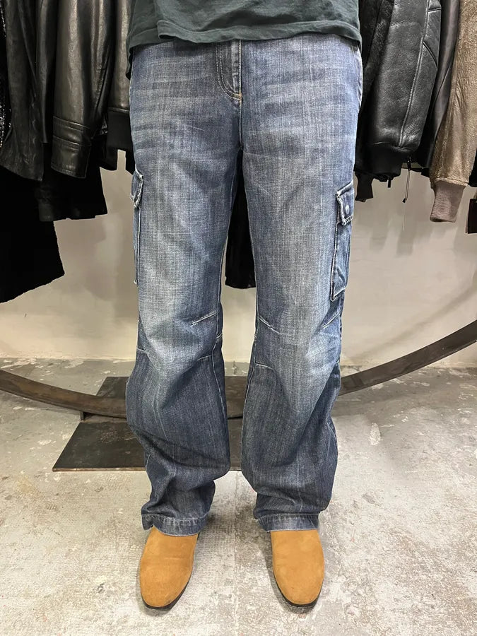 AW2005 Armani Cargo Denim Jeans (M) qiNFOyH 2