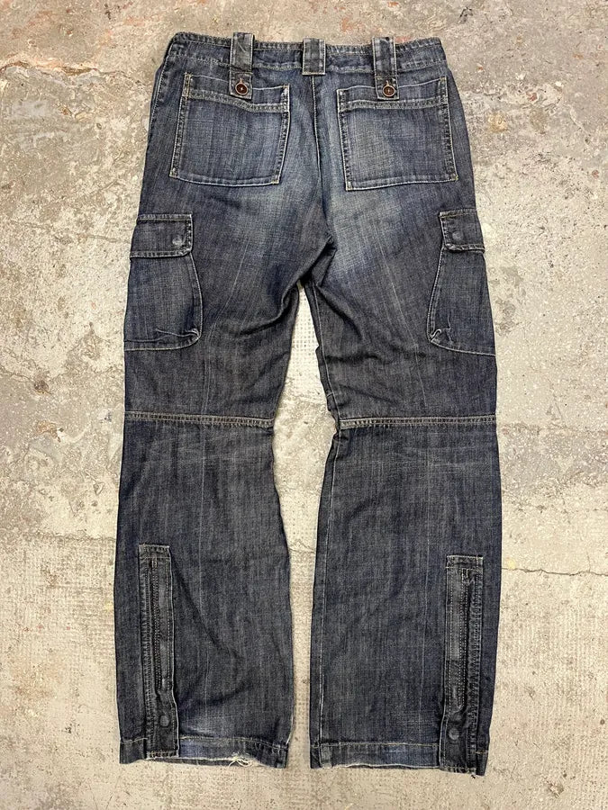 AW2005 Armani Cargo Denim Jeans (M) qiNFOyH 6