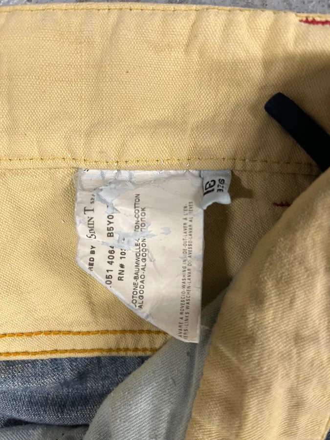 AW2005 Armani Electric Faded Blue Denim Jeans DQloIuq 8