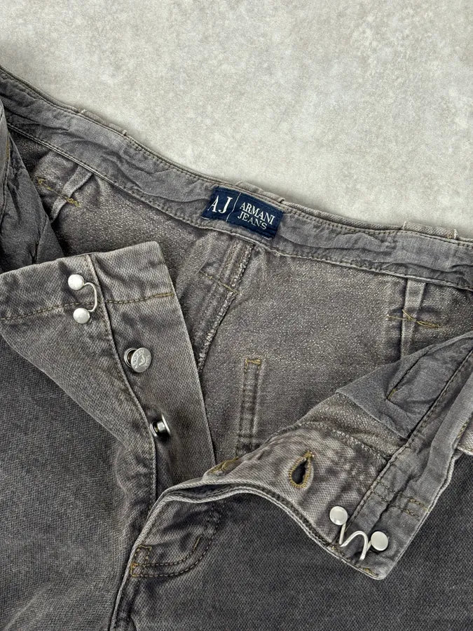 AW2005 Armani Grey Utility Cargo Pants xOQYnAr 7