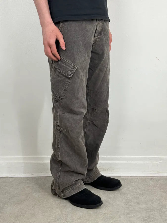 AW2005 Armani Grey Utility Cargo Pants xOQYnAr 2