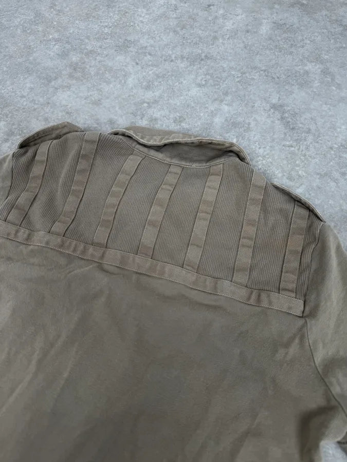 AW2005 Cavalli Beige Cargo Polo Shirt lxdbZKr 5