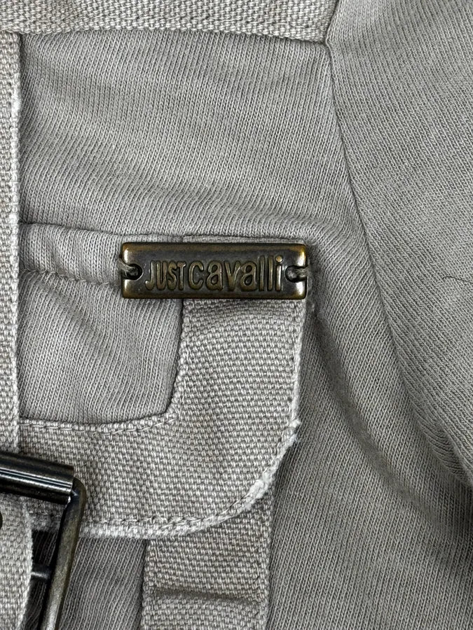 AW2005 Cavalli Beige Cargo Polo Shirt lxdbZKr 8