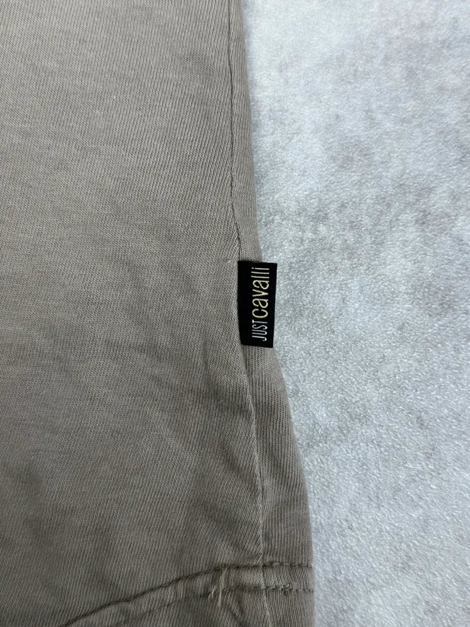 AW2005 Cavalli Beige Cargo Polo Shirt lxdbZKr 9