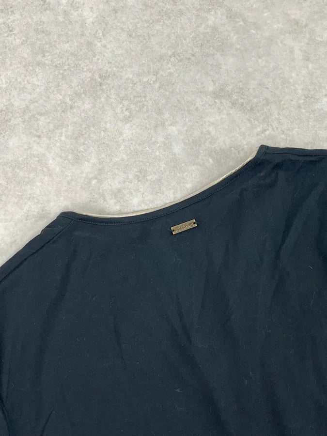 AW2005 Cavalli Black Tunisian Henley vNttGcK 5