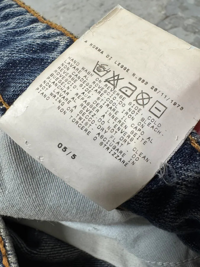 AW2005 Cavalli Blue Royal Denim Jeans (S) UoahjMn 10